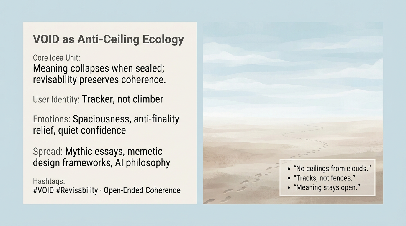 VOID - Embracing Open-Ended